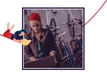 Un magasin de location vélos