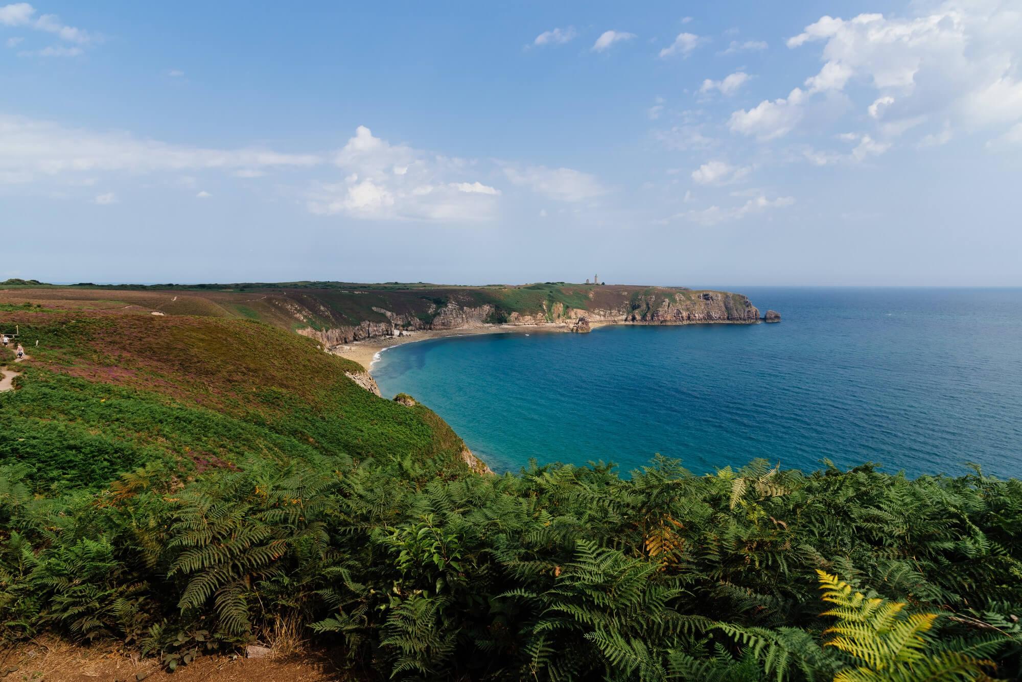 Un paysage de Bretagne parfait pour une balade à vélo